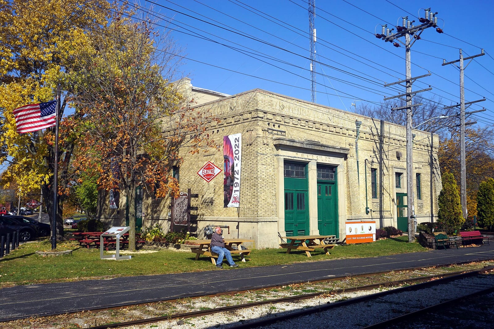 The East Troy Railroad Museum depot - Michael Barera, CC BY-SA 4.0